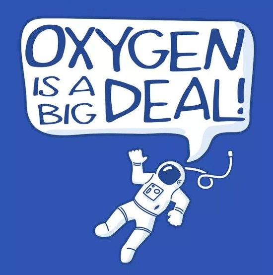 How does oxygen on Earth come from?