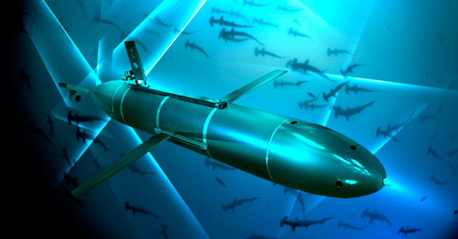 How does Russia's unmanned nuclear submarine destroy a terrible target?