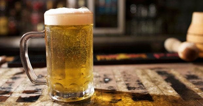 How does the body 'cry' if you drink too much beer every day?