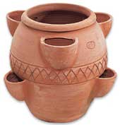 How does the clay cool the water?