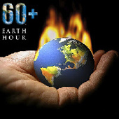 How does the energy turn off the light from Earth Hour?