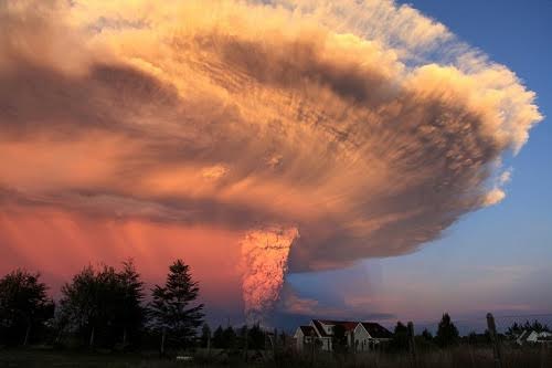 How does volcano change the Earth?