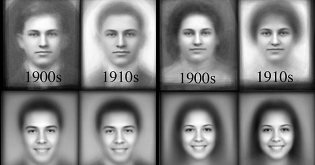 How has the photo of the student record changed over the last 100 years?