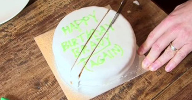 How long have we always cut the wrong gato cake?
