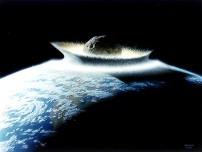 How many meteors fell on Western Canada?