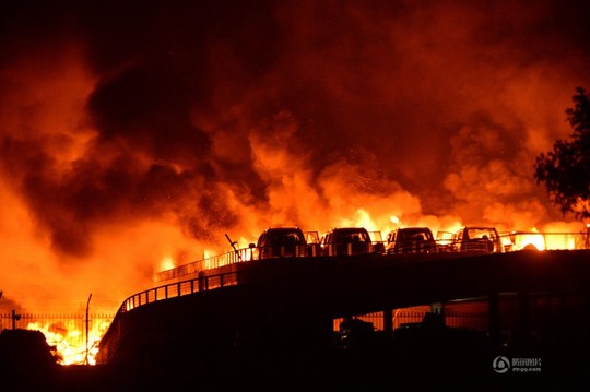How powerful is the explosion in Tianjin?