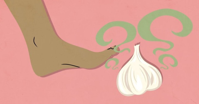 How scary is the ability to smell the garlic's smell?