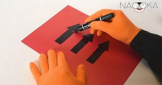 How to change the drawing arrow on paper?