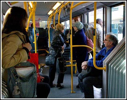 How to choose a place on the bus to reveal the personality