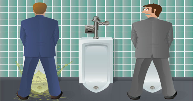 How to help men stop the scene of