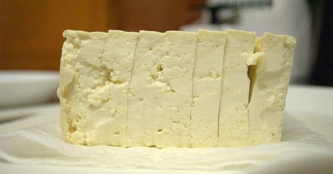 How to identify tofu containing plaster