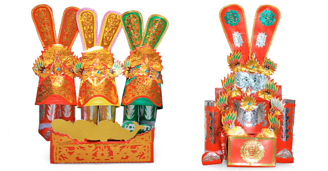 How to prepare a tray for worshiping Mr. Cong Mr. Tao right and most complete