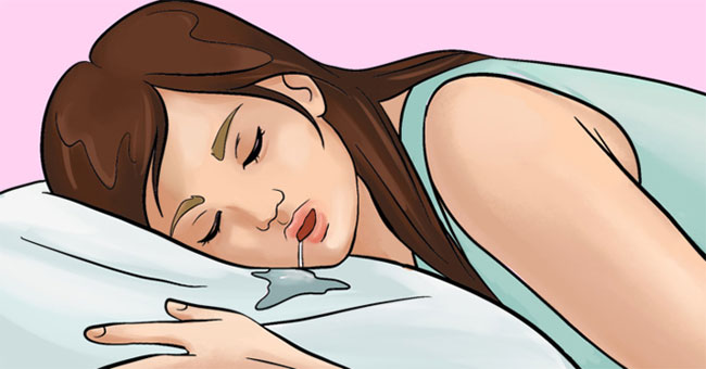 How to prevent drooling when sleeping