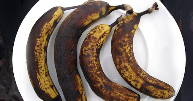 How to revitalize bananas just deep, medium black because of wilting into edible yellow bananas