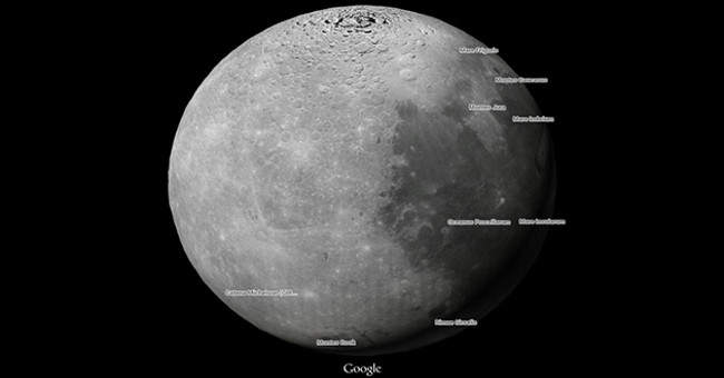 How to see the Moon, Mars with Google Maps