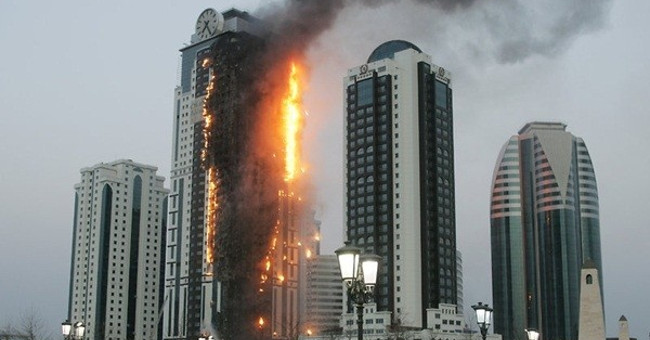 How to survive when jumping from a burning building