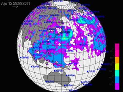 How toxic is the radioactive cloud?