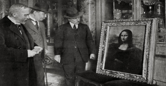 How was the picture theft Mona Lisa decoded?