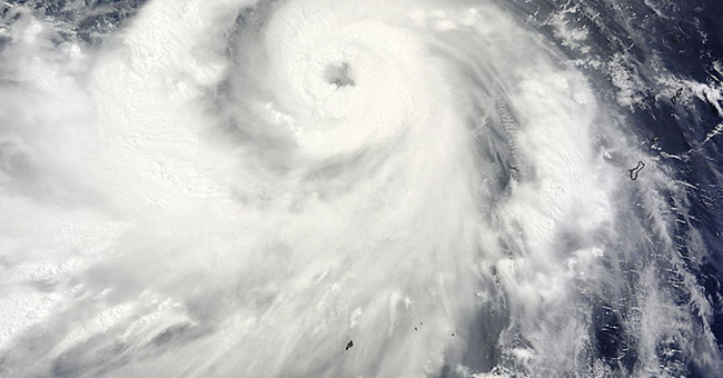 How was the storm in the East Sea formed?