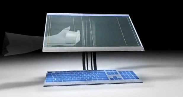 HP received a patent for penetration screen technology