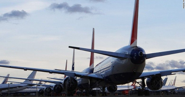 Huge ghost airport where