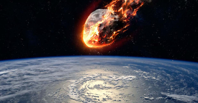 Huge meteorites make the Earth hot to 2,300 degrees Celsius