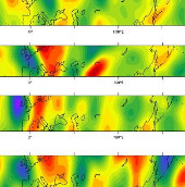Huge waves in the air stir up harsh weather