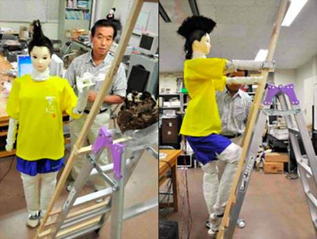 Human-shaped robots can escalate pesticides