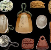Hundreds of 2000 year old charm charms were discovered