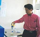 Hung 'ozone' and a scheme to solve the turbid water problem in HCMC