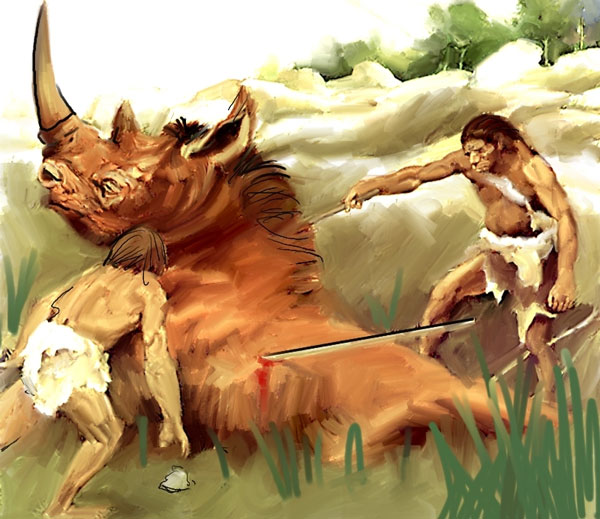 Hunting art appeared 2 million years ago