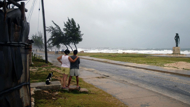 Hurricane Isaac swept in Haiti, Cuba and East America