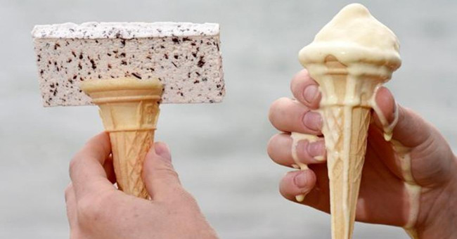 Ice cream for the whole week does not melt