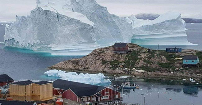 Ice floats 11 million tons