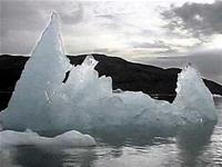 Ice melting quickly raises concerns