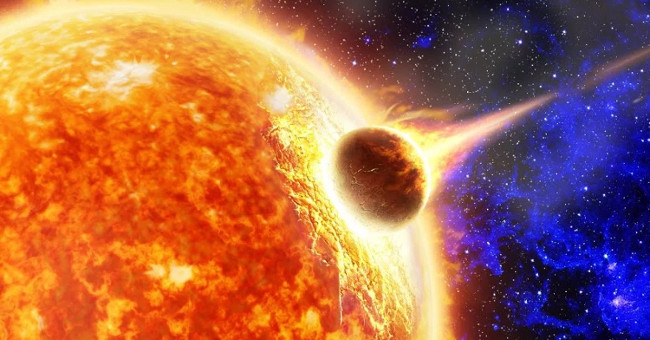 If the comet ever destroyed the dinosaurs that hit the Sun, what would happen?