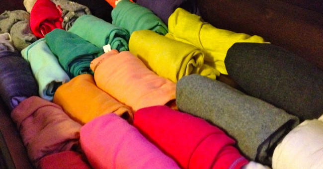 If you know how to fold this, you can bring a traveling wardrobe