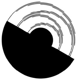 Illusions rotate in a strange way