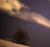 Impressed with 'meteor shower party'