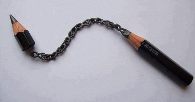 Impressive pencil sculptures are impressive