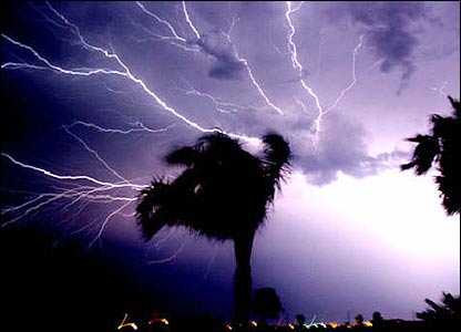 Impressive weather in Africa