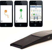 Improve posture with sensor straps