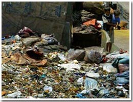 Improving means of collecting domestic waste