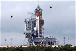 In 2007, NASA reduced the shuttle launch program