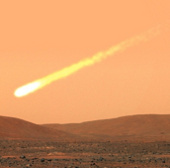In 2014, comets attacked Mars