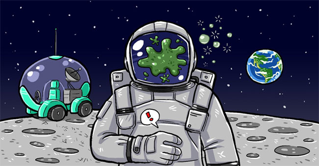 In a zero gravity environment, do astronauts get sick easily?