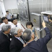 Inaugurated the laboratory of preserving agricultural products