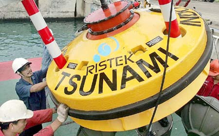 Indonesia built a tsunami warning system