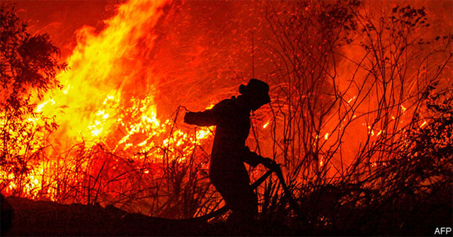 Indonesian wildfire is blackening the skies of Southeast Asian countries