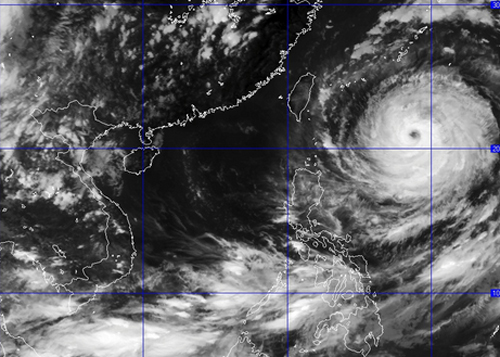 Influence of super typhoon, East Sea is about to have strong winds